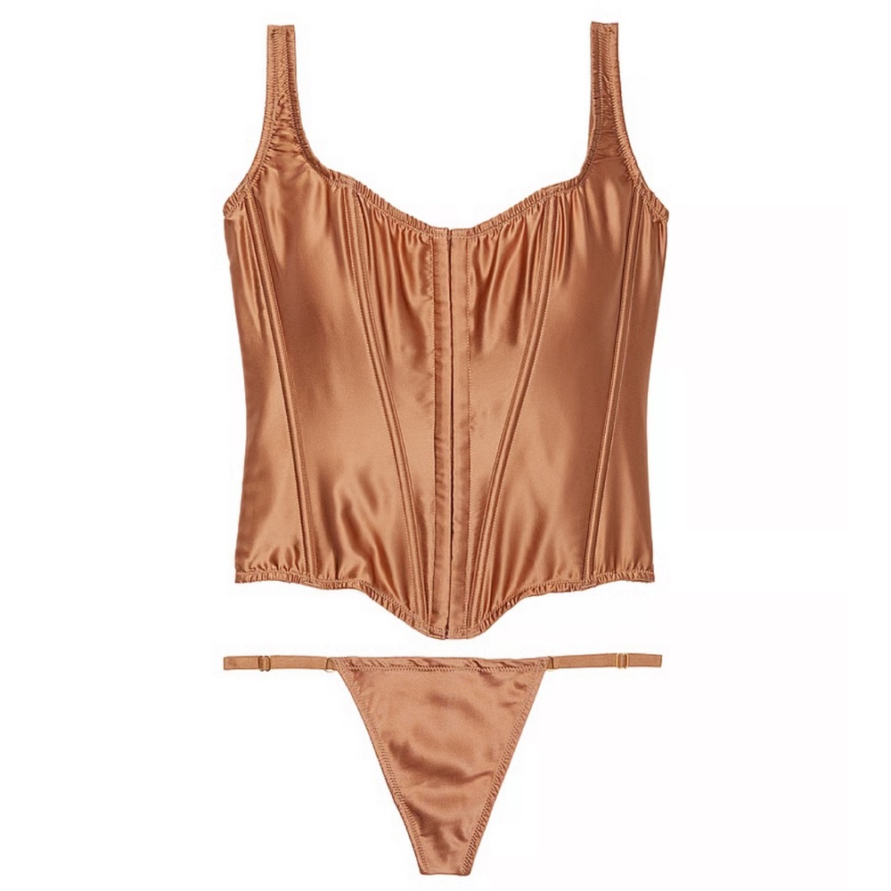 Victoria’s Secret silk corset